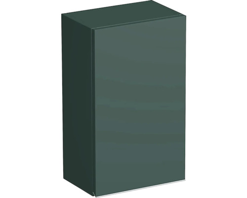 Koupelnová závěsná skříňka Intedoor TRENTA šalvějově zelená matná 35 x 58 x 23 cm TRE HZ 35 1D P S A9146