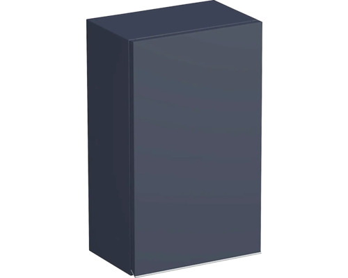 Koupelnová závěsná skříňka Intedoor TRENTA modrá marino matná 35 x 58 x 23 cm TRE HZ 35 1D P S A9166