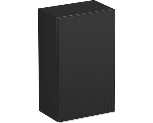 Koupelnová závěsná skříňka Intedoor TRENTA černá matná 35 x 58 x 23 cm TRE HZ 35 1D P S A9276