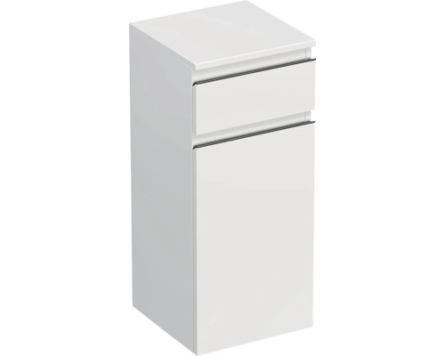 Koupelnová skříňka nízká Intedoor TRENTA bílá vysoce lesklá 35 x 83,4 x 35 cm TRE SN 35 1Z K B A0016