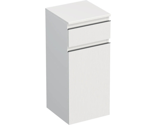 Koupelnová skříňka nízká Intedoor TRENTA bílá matná 35 x 83,4 x 35 cm TRE SN 35 1Z K B A8916