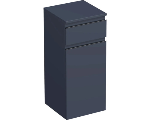 Koupelnová skříňka nízká Intedoor TRENTA modrá marino matná 35 x 83,4 x 35 cm TRE SN 35 1Z K B A9166