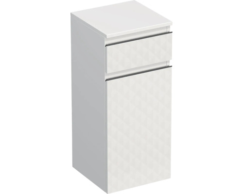 Koupelnová skříňka nízká Intedoor TRENTA bílá matná 35 x 83,4 x 35 cm TRE SN 35 1Z K B B073