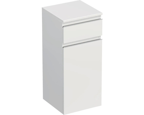Koupelnová skříňka nízká Intedoor TRENTA bílá vysoce lesklá 35 x 83,4 x 35 cm TRE SN 35 1Z K S A0016