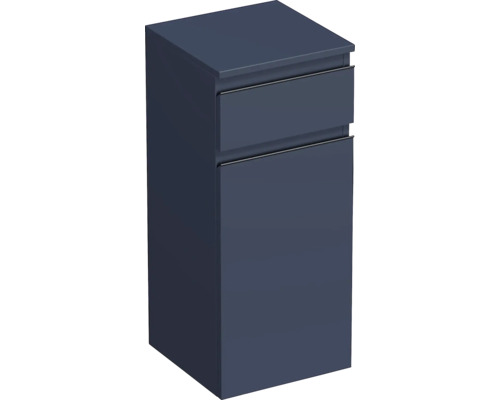 Koupelnová skříňka nízká Intedoor TRENTA modrá marino matná 35 x 83,4 x 35 cm TRE SN 35 1Z K S A9166