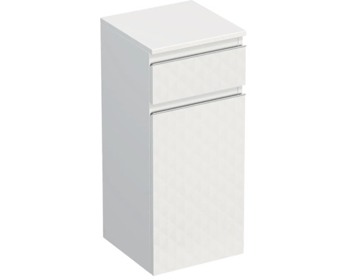 Koupelnová skříňka nízká Intedoor TRENTA bílá matná 35 x 83,4 x 35 cm TRE SN 35 1Z K S B073