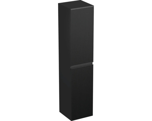Koupelnová skříňka vysoká Intedoor TRENTA černá matná 35 x 161,8 x 35 cm TRE SV 35 L K B A9276