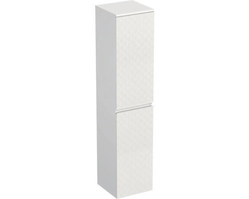 Koupelnová skříňka vysoká Intedoor TRENTA bílá matná 35 x 161,8 x 35 cm TRE SV 35 P K W B073