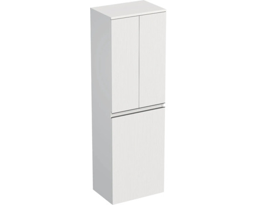 Koupelnová skříňka vysoká Intedoor TRENTA bílá matná 50 x 161,8 x 35 cm TRE SV 50 2D K B A8916