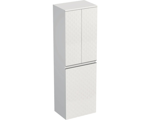 Koupelnová skříňka vysoká Intedoor TRENTA bílá matná 50 x 161,8 x 35 cm TRE SV 50 2D K B B073