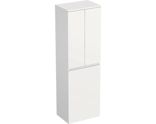 Koupelnová skříňka vysoká Intedoor TRENTA bílá matná 50 x 161,8 x 35 cm TRE SV 50 2D K W 379