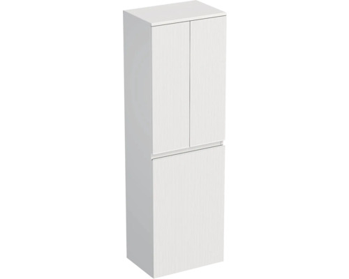 Koupelnová skříňka vysoká Intedoor TRENTA bílá matná 50 x 161,8 x 35 cm TRE SV 50 2D K W A8916