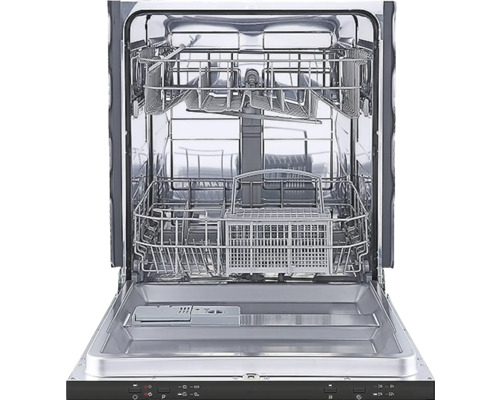 Otevřená myčka s horním a dolním košem