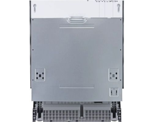 Pohled zezadu na myčku nádobí pro instalaci do kuchyně