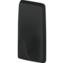 Černý nástěnný věšák na oblečení