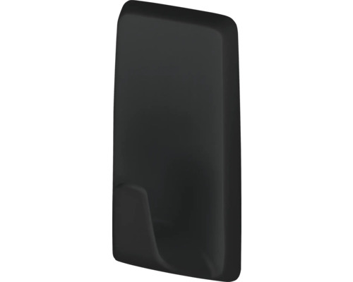 Černý nástěnný věšák na oblečení