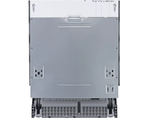 Pohled zezadu na myčku s upevňovacími body