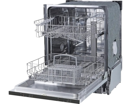 Otevřená myčka s dvěma koši