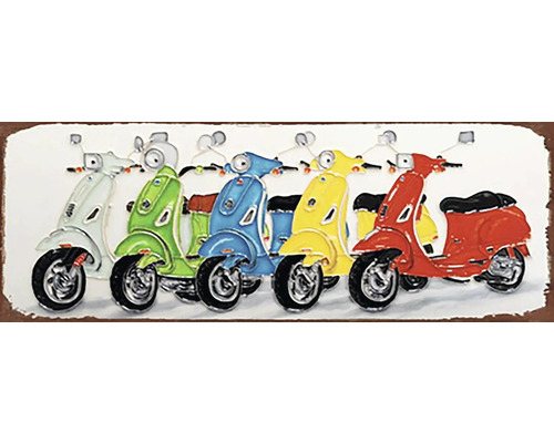 Plechová cedule Vespa 36x13 cm