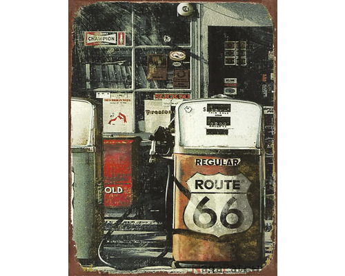 Plechová cedule REGULAR ROUTE 66 25x33 cm