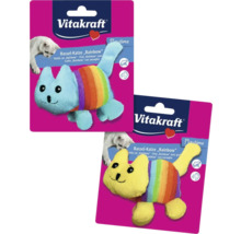 Hračka pro kočky plyšová kočka, různé barvy