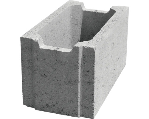 Ztracené bednění Presbeton 25x25x50 cm Šedá betonová dutá tvárnice