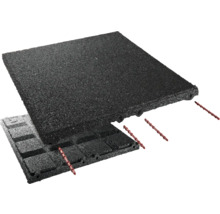 Deska z gumového granulátu se spojovacími kolíky