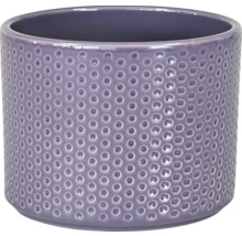 Obal na květináč keramický Dickob Pillar Spot Ø 21,3 x 18,5 cm lesklý fialový