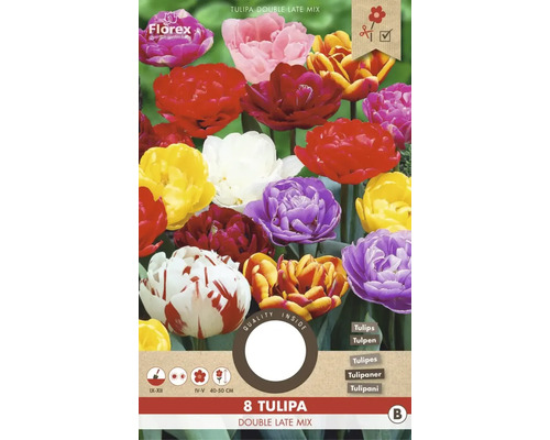 Tulipány 'Double Late selected Mix' 8 ks