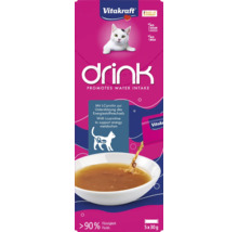Vitakraft Drink nápoj pro kočky na podporu příjmu vody, 5 krát 30 gramů