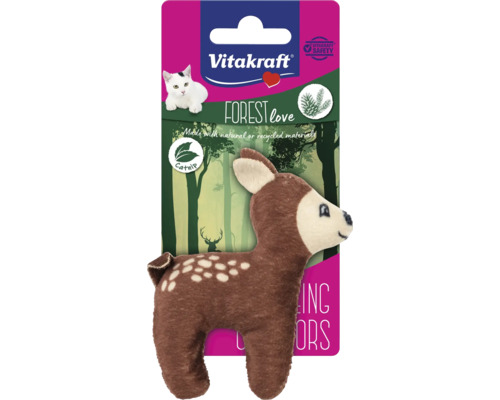 Vitakraft Forest Love jelen hračka pro kočky