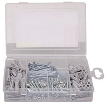 Sortimentní box se šrouby a hmoždinkami