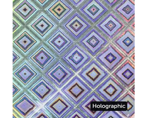 Samolepicí fólie Venilia 56542 45x150 cm diamantový vzhled Holografický vzor s kosočtverci