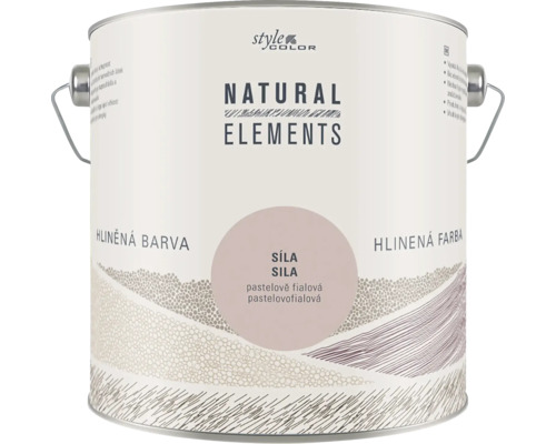 StyleColor NATURAL ELEMENTS jílové barvy bez konzervantů 2,5 l Síla