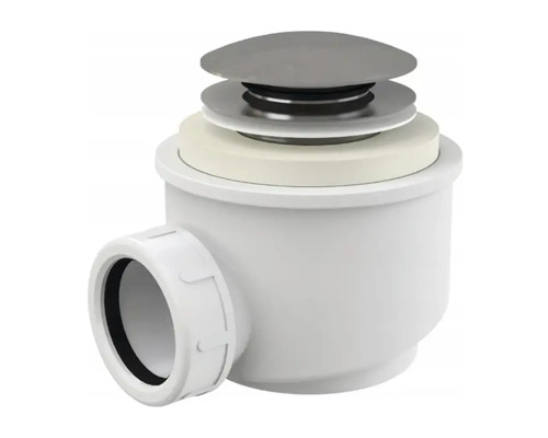 Odtok pro sprchovou vaničku Alca 50 mm bílá chrom A465C-50 Odtoková souprava pro umyvadla