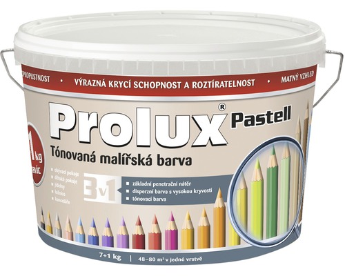 Barva na stěnu Prolux Pastell tónovaná 0238 béžová muškátová 7 kg + 1 kg