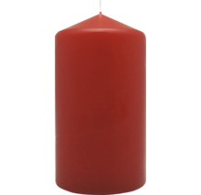 Červená sloupová svíčka