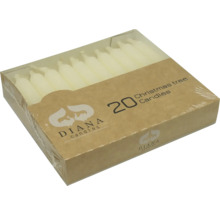 Balení 20 vánočních svíček na stromek