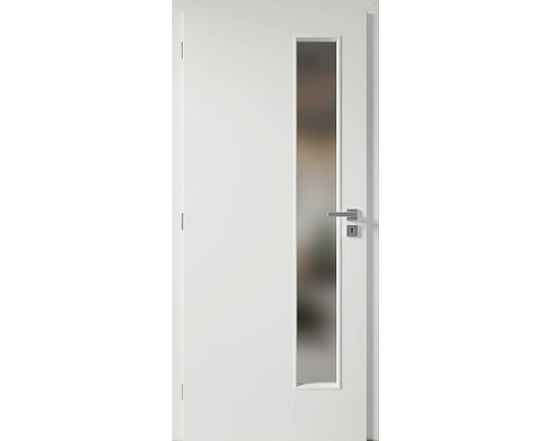 Bílé interiérové dveře ZENIT 22 80L CPL prosklené
