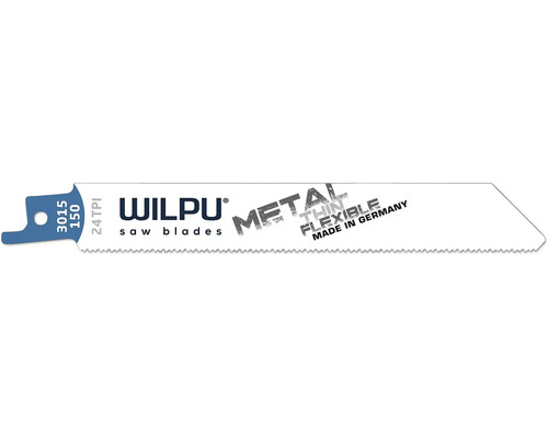 Pilový list na kov Wilpu, flexibilní, 150 milimetrů