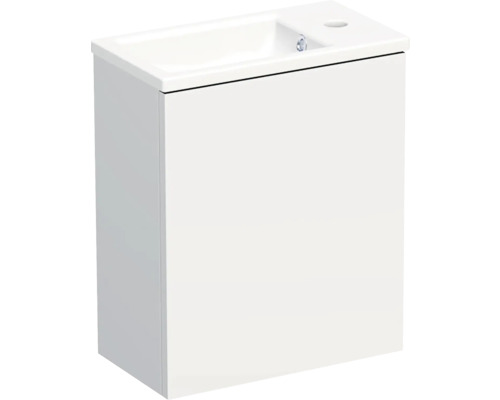 Koupelnová skříňka s umyvadlem Intedoor TRENTA 42 cm bílá matná TRE 42 1D L PU 379