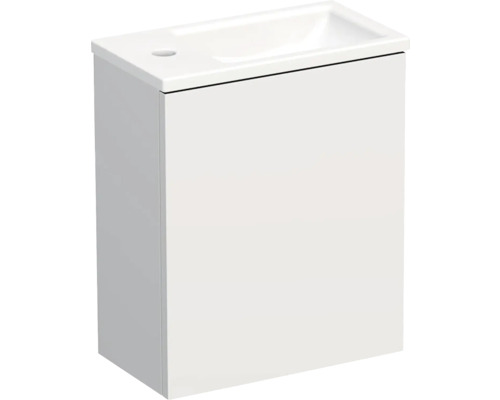 Koupelnová skříňka s umyvadlem Intedoor TRENTA 42 cm bílá matná TRE 42 1D P PU 379