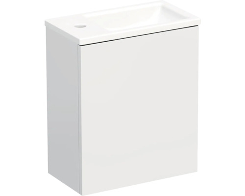 Koupelnová skříňka s umyvadlem Intedoor TRENTA 42 cm bílá vysoce lesklá TRE 42 1D P PU A0016