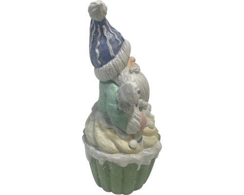 Dekorativní Santa Claus s čepicí jako vánoční dekorace