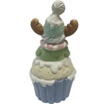 Dekorativní sob na muffinu pro vánoční dekoraci