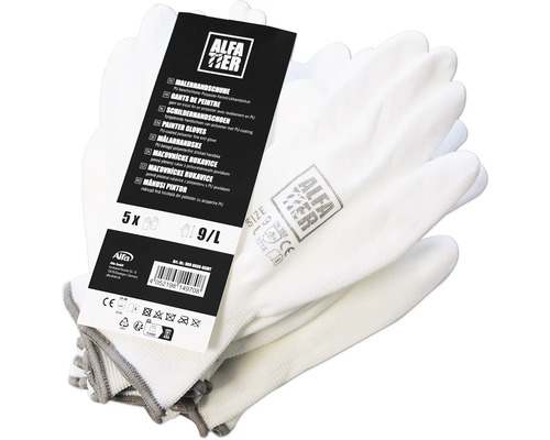 Alfa Tier malířské rukavice velikost 9/L, 5 kusů