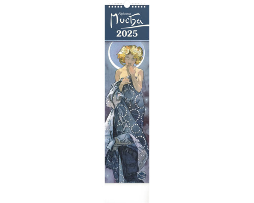 Nástěnný kalendář Alfons Mucha 2025