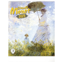 Kalendář Claude Moneta na rok 2025 s motivem malby