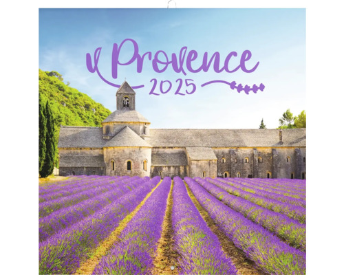 Poznámkový kalendář Provence 2025, voňavý