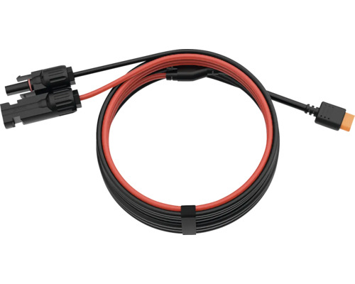 Nabíjecí kabel EcoFlow 1ECO1330-02 ze solárního panelu do XT60i 2,5m (typ MC4) Solární propojovací kabel s konektorem